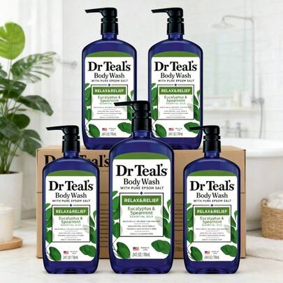 Relax And Relief Body Wash Is Blended With Pure Eucalyptus And Spearmint To Create A Calming, Invigorating Cleansing Experience.