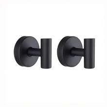 1pc/2pcs/4pcs Adhesive Suction Cup Hooks, Stainless Steel Strong Hooks, No Drilling Bathroom Key Holder Hooks, Hat Holder Sticky Hooks, Damage-Free Wall Hooks, Strong Adhesive Hooks, Stainless Steel Bathroom Hooks, Durable, Waterproof, Rust-Proof - Multicolor - View 16