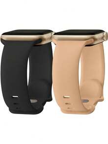 2条装多色硅胶表带，兼容 Series 11/10/9/8/7/6/5/4/3/2/1/Ultra，尺寸：38mm/40mm/41mm/42mm/44mm/45mm/46mm/49mm - 柔软运动表带，男女通用，时尚配饰，适合健身游泳。 - 44/45/46/49/42mm(S 3 2 1) - 查看 19
