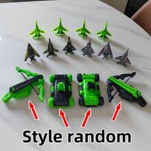 Kids Toy Airplane Hand Launcher, Outdoor Shooting Flying Toy For Boys Girls, Leisure Game Entertainment, Halloween Birthday Gift - Green - View 10