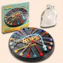 解开绳索大战棋盘游戏、益智游戏、桌面游戏、派对节日互动游戏、生日节日派对礼物 - 1件解繩子遊戲棋 - 查看 6