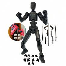Dummy 13 Enhanced Articulated Doll Assembly Kit With Magnet - Màu đen bóng - Xem 1