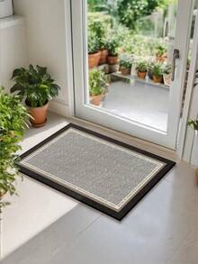1pc Soft Rubber Water-Absorbing Kitchen Mat, 3.5mm Thick Absorbent Rug Carpet, Suitable For Nordic Minimalist, Modern Simplistic Styles - Multicolor - View 6