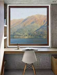 Màn chống muỗi tự dính, có thể tái sử dụng mà không cần cắt. - Lưới cửa sổ màu trắng - Xem 94