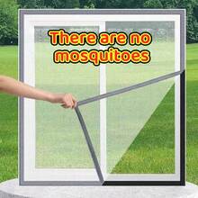 Cửa lưới màu xám dễ lắp đặt, giúp ngăn ngừa muỗi và côn trùng vào mùa hè. - cửa sổ màn hình xám - Xem 1