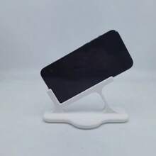 1pc Side-Lying Phone Stand For Bed - Ergonomic Horizontal Viewing, Hands-Free Holder For Sofa, Nightstand, Travel & Home, Portable Mobile Accessory With Comfortable Design - A - View 7