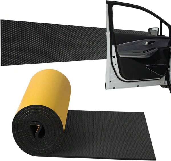 Garage Wall Protector,1 Roll-79 * 8 * 1/4,Sectional Foam Sticking Car Door Pads Strong Self-Adhesive Car Wall Bumper Guards For Car Door Protector Collision Protection