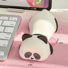 1 pieza Alfombrilla de escritorio de oficina con dibujos animados con soporte para la muñeca, almohadilla para la muñeca y mouse pad ergonómico, protege la muñeca, mouse pad de espuma de memoria con reposamuñecas, linda alfombrilla de escritorio de oficina - Ver 7
