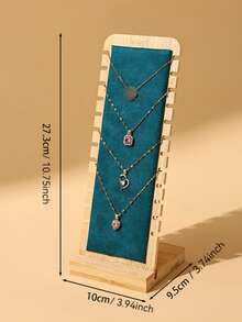 Necklace Display Stand, Pendant Holder, Jewelry Storage Rack - Multicolor - View 8