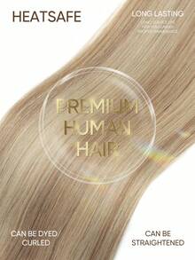 Natural Color Long Straight Wrap-Around Ponytail Hair Extensions, Clip-In Ponytail For Convenient Daily Wear - S18/613 - View 4