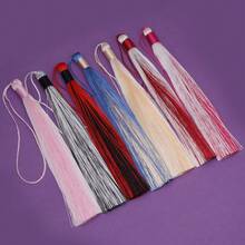 4pcs/Pack Dual-Color Tassel Pendant, Contrast Color Design, Bag/Key Chain Decor, DIY Craft Accessory, Clothing/Home Decor, Bookmark Making Tassel - Tassel - View 6