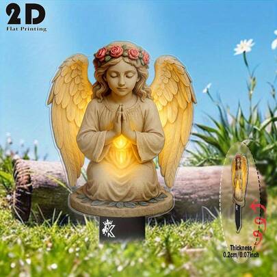 2D Flat Garden Decoration Stakes, Suitable For Beautifying Courtyards, Gardens And Other Outdoor Spaces