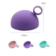 1set Scrub Pad For Cleaning Eyebrow Brush, Eye Shadow Brush, Powder Blusher Brush And Toothbrush - Handheld Cleaning Pad - View 6