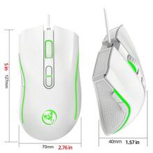 A869 RGB背光游戏鼠标，有线电竞鼠标 - 查看 3