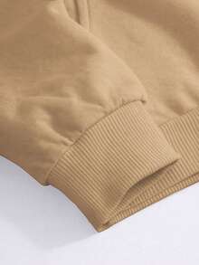 Women Sweatshirts - Màu Khaki - Xem 7