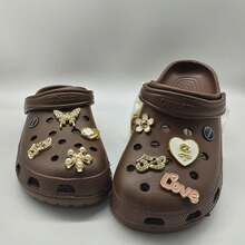 Babouche-Style Sneakers, Perfect For Holidays, Autumn/Spring/Summer/Winter, Offering Comfort And Style. High Platform. - Coffee Brown - View 1