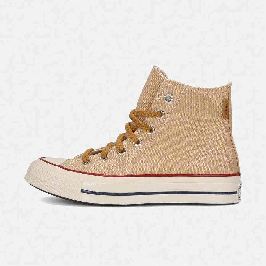 Converse 男女通用 Chuck Taylor 70 年代复古高帮帆布鞋 A18853C - 摩卡棕 - 查看 1