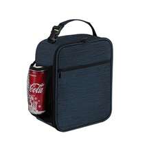 Insulated Lunch Bag - Reusable Lunch Box - Insulated Lunch Container Cooler Bag for WomenandMenandKid Office Work School Picnic Hiking Navy Blue - Azul marino - Ver 1