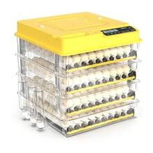 24-216 Egg Incubator For Hatching Eggs With Fully Automatic Egg Turning, Humidity Control By Bottles, Incubators For Chicken, Ducks, Quail, And Other Poultry Eggs, 360° View With Clear Window - 美規A型插(110-127V) - 查看 14