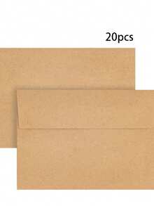 A7牛皮纸信封，适用于邀请函、贺卡、礼品、婚礼等。 - A - 查看 13
