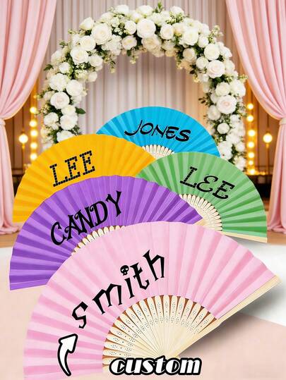 Quạt cầm tay in tên và logo theo yêu cầu, họa tiết mùa hè, quà tặng tiệc tùng, quạt tự làm cổ điển, đồ trang trí chất lượng cao, cá nhân hóa, phong cách, tinh tế, độc đáo, món quà lý tưởng dành cho phái nữ, bạn trai, bạn gái, bố, gia đình, mẹ, bạn bè, thú cưng, con trai.