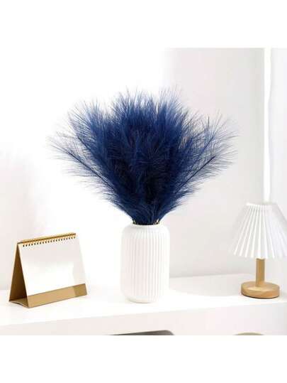 10 cành (55cm) cỏ lau nhân tạo, mềm mại và bông xốp, cỏ lau trang trí phong cách Boho, dùng để lấp đầy bình hoa, trang trí nhà kiểu nông trại, trang trí tiệc cưới, trang trí tiệc mùa thu, trang trí phòng khách, trang trí bàn tiệc mùa thu hoạch, trang trí Giáng sinh, trang trí Halloween và Lễ Tạ ơn, trang trí cây thông Noel/vòng hoa.