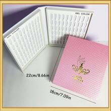 120 Colors Nail Polish Color Card Book | 120 Nail Tips Display | Essential For Nail Salon Design,Bedroom Room Decor,Back To School - View 5
