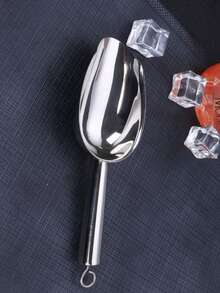 Customizable Stainless Steel Ice Cream Scoop, Multifunctional Ice Cream Spoon, Watermelon Fruit Baller, Dessert Spoon For Hotel And Buffet - Multicolor - View 6