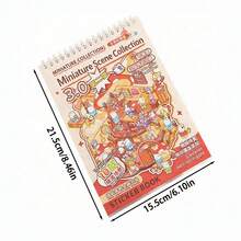 Bộ 8 miếng dán mô hình 3D thu nhỏ, bộ sưu tập miếng dán mô phỏng cảnh vật thu nhỏ sáng tạo, nhiều cảnh vật với chất liệu phong phú, họa tiết hoạt hình dễ thương, phù hợp cho học sinh tiểu học và trung học, người đam mê thủ công, làm sổ lưu niệm, lập kế hoạch DIY, miếng dán đồ chơi, sách dán phong cảnh, văn phòng phẩm, phần thưởng học sinh, quà tặng tựu trường, quà sinh nhật. - màu xanh da trời - Xem 13