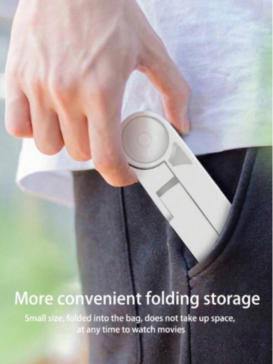Giá đỡ điện thoại mini màu trắng có thể gập lại, giá đỡ máy tính bảng và điện thoại có thể gập gọn và di động, giá đỡ để bàn có thể điều chỉnh, giá đỡ gắn bàn tương thích với iPhone, điện thoại Android, quà tặng sinh nhật, gia đình, bạn bè, phụ kiện điện thoại, quà tặng mùa xuân, lễ Phục sinh. - Nhiều màu - Xem 1