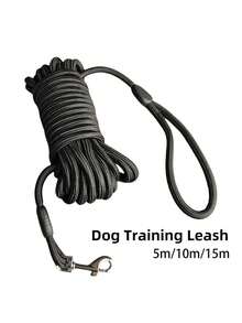 1pc / 360° Heavy-Duty Anti-Tangling Dog Training Leash, 5m / 10m / 15m, With Metal Buckle - Multicolor - View 9