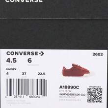 Converse Giày thể thao Chuck Taylor SEASONAL cổ thấp unisex A18890C - Màu nâu  Mocha - Xem 6