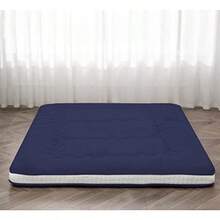 Dr.Futon Colchón de Futón Japonés de Suelo Extra Grueso Plegable Enrollable Cubrecolchón para Huéspedes Tumbona y Viaje - Individual - Ver 1
