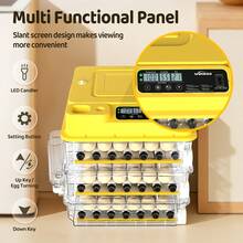 24-216 Egg Incubator For Hatching Eggs With Fully Automatic Egg Turning, Humidity Control By Bottles, Incubators For Chicken, Ducks, Quail, And Other Poultry Eggs, 360° View With Clear Window - Xem 3