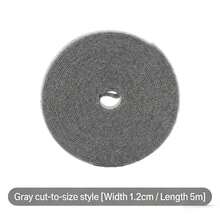 1 cái dây buộc cáp đa năng có khóa dán, dùng để sắp xếp cáp dữ liệu, dây buộc tự dính. - Tròn - Xem 9