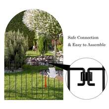 20-Pack Triple-Arched Anti-Dig Pet Fence – Barrier To Prevent Digging, Escape-Proof Garden Fencing For Dogs & Small Animals - 20 cái - Xem 6