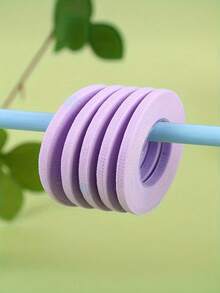 1 Roll 4mm Eyelash Extension Fixing Tool Tape Set, Includes Breathable Hypoallergenic Isolation Tape, Suitable For False Lashes And Makeup - Multicolor - View 7