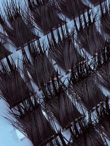 150片蓬松簇状假睫毛 180D 单根假睫毛 10-18mm 粗细 D 卷翘 长款可重复使用 俄罗斯单根假睫毛 DIY 睫毛嫁接 化妆工具 新手适用 假睫毛 簇状假睫毛 - D - 查看 5