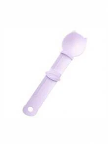 Bộ 4 món gồm 2 thìa bóp cho mèo ăn và 2 bàn chải đánh răng đeo ngón tay, thìa bóp cho mèo ăn tiện dụng, bàn chải đánh răng đeo ngón tay cầm tay. - 25*6,3cm - Xem 11