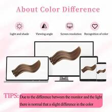 Hair Clip In Hair Extensions Straight Human Hair 8Pcs 110g 4/27 Ombre Hightlight Clip In Extensions Remy Clip In Hair Extensions Double Weft Real Human Hair Extensions Clip For Women 24inch - S4/27 - Xem 8