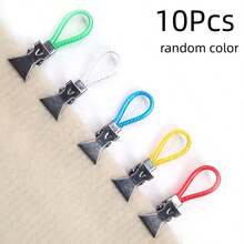 10/15/20Pcs Towel Clips, Tea Towel Hooks, Kitchen Towel Clips, Multi-Color Metal Hanging Kitchen Clips, Suitable For Kitchen, Cabinets And Bathrooms - Multicolor - View 15