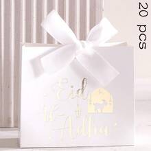 Hộp quà "Eid Al-Adha" 5/10/20 chiếc, thiết kế hình dê và đèn lồng dập vàng, bao bì quà tặng lễ hội Hồi giáo hoàn hảo. - Xem 15