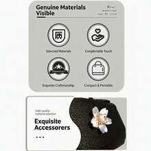 AD 1个可爱迷你汽车摩托车钥匙扣，时尚零钱包珍珠钥匙链，皮革汽车钥匙圈 - A - 查看 4