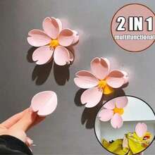 樱花造型磁性封口夹，冰箱贴，多功能食品袋封口器，适用于厨房、家庭、办公室，保持食物新鲜 - 查看 13