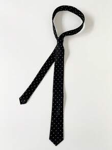 1pc Elegant Necktie, Academic Style JK Shirt Accessory, Graduation Gown Tie, Graduation Season High-End Gift - Multicolor - View 11