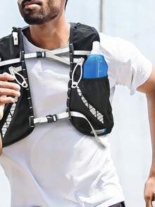 1pc 4-Color 150/250/500ml Collapsible Soft Water Bottle, Suitable For Outdoor Sports, Marathon, Trail Running, Cycling, Climbing - Multicolor - View 3