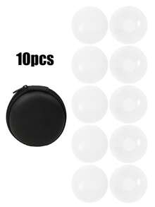 2/10pcs Women's Anti-Friction Nipple Covers, Silicone Breast Petals, Portable Storage Box Set, Suitable For Ladies Underwear Accessories, Invisible Bra For Multiple Occasions, Self-Adhesive Pasties, Multi-Color Options - Multicolor - View 13