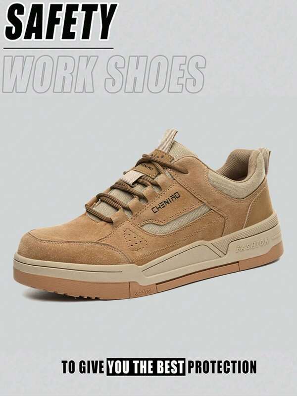 Men's Lightweight Steel Toe Safety Shoes, Work Sports Shoes, Steel Toe Boots, Breathable Work Safety Boots, Men's Work Boots Anti-Smashing, Anti-Puncture Safety Sports Shoes For Men, Women's Work Shoes, Men's Work Shoes, Comfortable Work Shoes For Warehouse, Hiking, Construction And Outdoor, Anti-Puncture Anti-Smashing Shock-Absorbing EVA Sole Lightweight