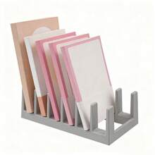 Giá đựng nắp nồi nhà bếp, giá phơi bát đĩa, kệ sách để bàn sáng tạo, giá chia ngăn đĩa và bát, giá đỡ nắp nồi. - Nhiều màu - Xem 5