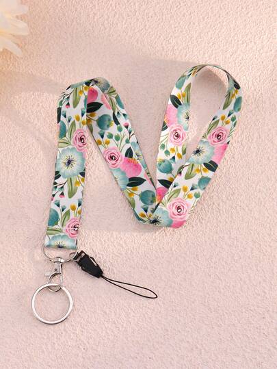 1 chiếc dây đeo cổ hình hoa hồng dành cho giáo viên nữ, dây đeo điện thoại dễ thương, dây đeo chìa khóa phong cách Bohemian, phù hợp sử dụng hàng ngày, quà tặng cho giáo viên, bác sĩ và nhân viên văn phòng.